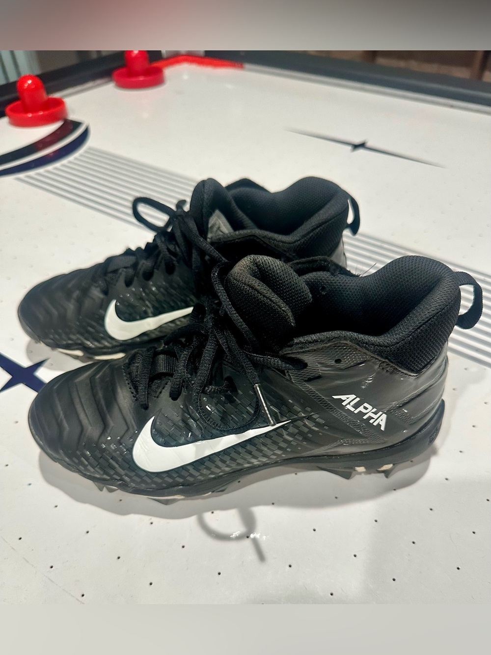 Nike Youth 4 Wide Alpha Football Cleats